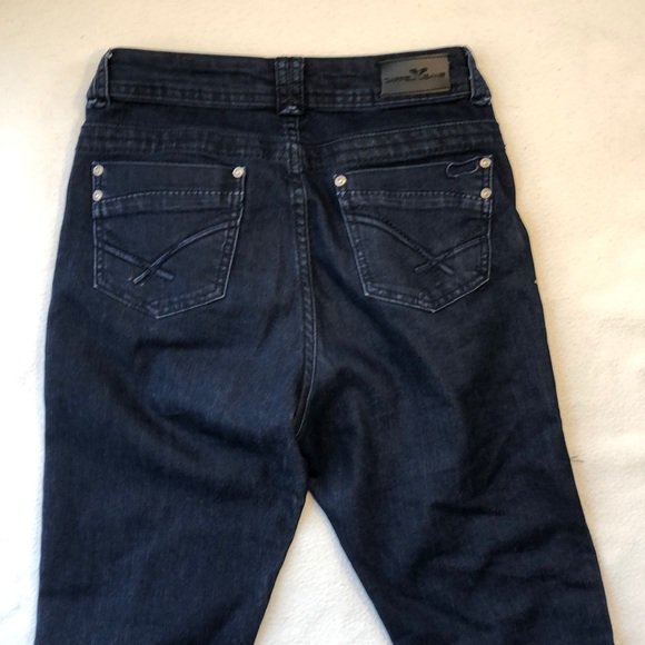 Carreli Dark Wash High Rise Straight Leg Jeans Size 28 - Picture 7 of 11